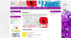 Desktop Screenshot of blumenperlen.com